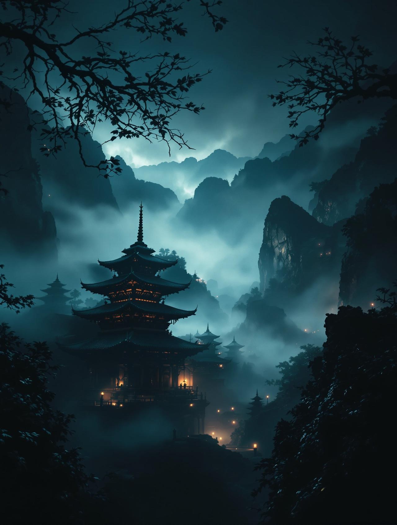 古刹钟声 海报 - 悬疑探案影视作品，由私人影院系统出品